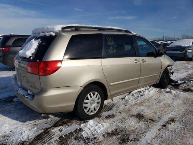 5TDZK23CX8S215137 - 2008 TOYOTA SIENNA CE BEIGE photo 3