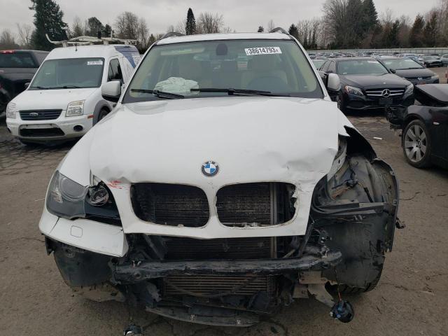 5UXZV4C53BL410086 - 2011 BMW X5 XDRIVE35I WHITE photo 5