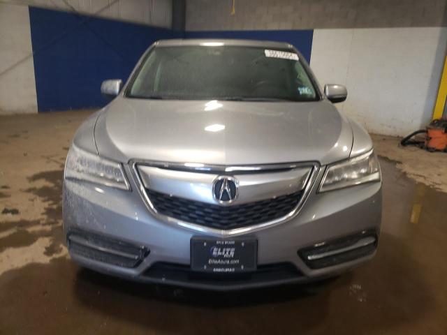 5FRYD4H46GB024013 - 2016 ACURA MDX TECHNOLOGY SILVER photo 5