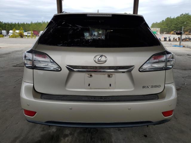 2T2ZK1BA9CC070387 - 2012 LEXUS RX 350 GOLD photo 6