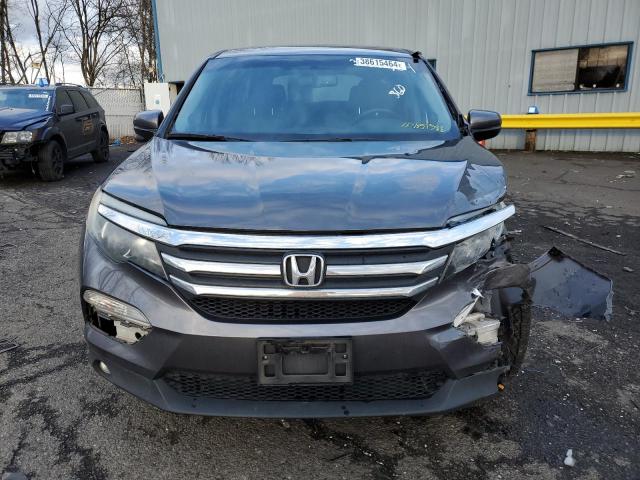 5FNYF6H5XGB058200 - 2016 HONDA PILOT EXL GRAY photo 5