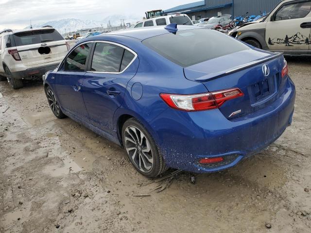 19UDE2F82JA002874 - 2018 ACURA ILX PREMIUM BLUE photo 2