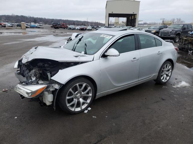 2G4GU5GXXG9133623 - 2016 BUICK REGAL GS SILVER photo 1