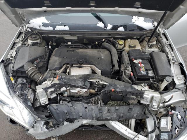 2G4GU5GXXG9133623 - 2016 BUICK REGAL GS SILVER photo 11