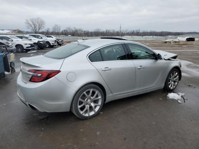 2G4GU5GXXG9133623 - 2016 BUICK REGAL GS SILVER photo 3