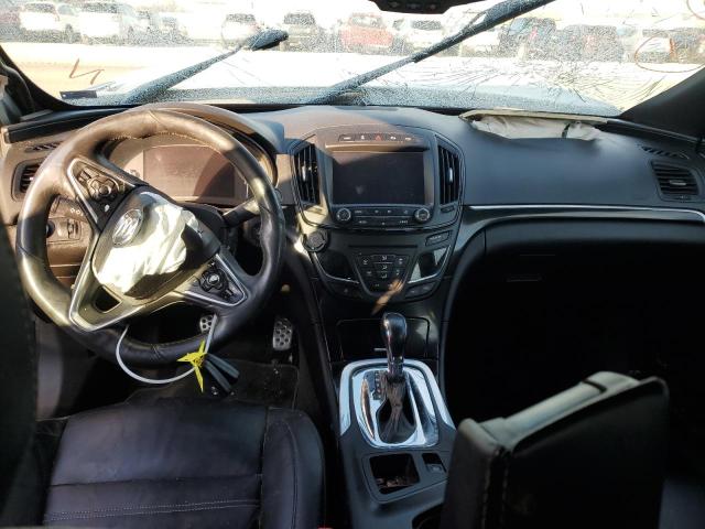 2G4GU5GXXG9133623 - 2016 BUICK REGAL GS SILVER photo 8