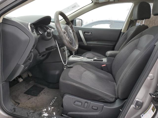 JN8AS5MV9DW612805 - 2013 NISSAN ROGUE S GRAY photo 7