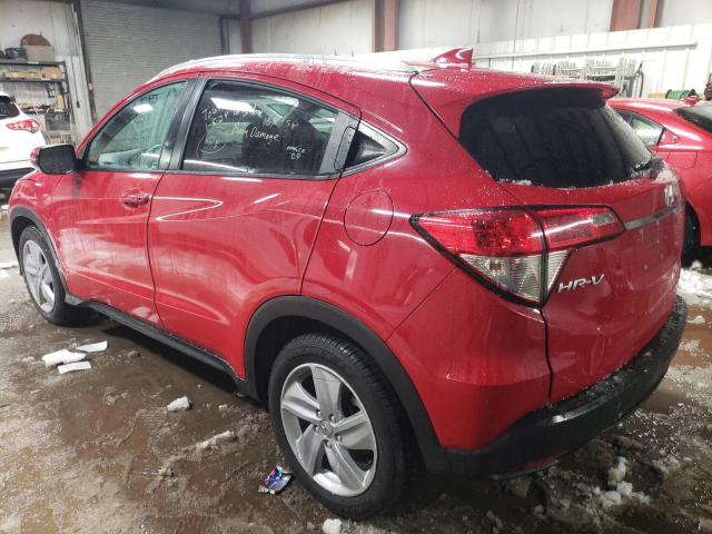 3CZRU5H77KM713076 - 2019 HONDA HR-V EXL RED photo 2