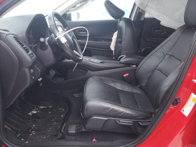 3CZRU5H77KM713076 - 2019 HONDA HR-V EXL RED photo 7