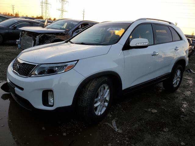 5XYKT3A6XFG660361 - 2015 KIA SORENTO LX WHITE photo 2