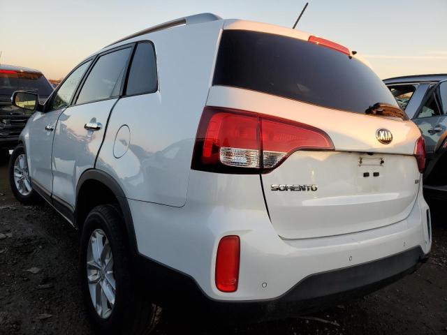 5XYKT3A6XFG660361 - 2015 KIA SORENTO LX WHITE photo 3