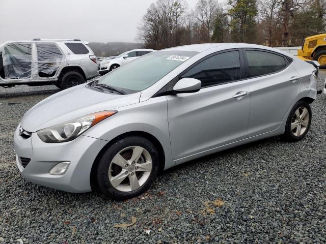 5NPDH4AE7CH111342 - 2012 HYUNDAI ELANTRA GLS SILVER photo 1