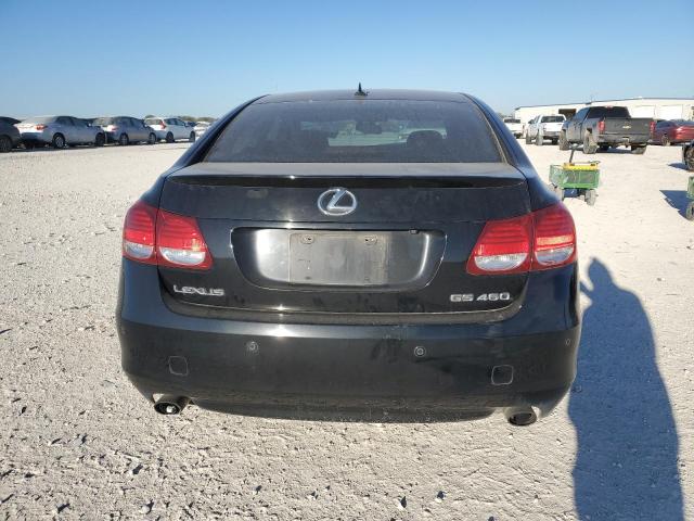 JTHBL96S885001584 - 2008 LEXUS GS 460 BLACK photo 6