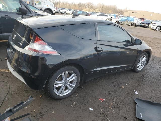 JHMZF1D64CS002643 - 2012 HONDA CR-Z EX BLACK photo 3