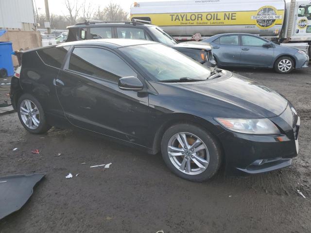 JHMZF1D64CS002643 - 2012 HONDA CR-Z EX BLACK photo 4