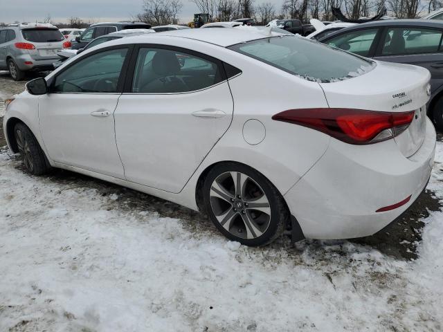 KMHDH4AHXFU229739 - 2015 HYUNDAI ELANTRA SE WHITE photo 2