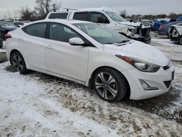 KMHDH4AHXFU229739 - 2015 HYUNDAI ELANTRA SE WHITE photo 4