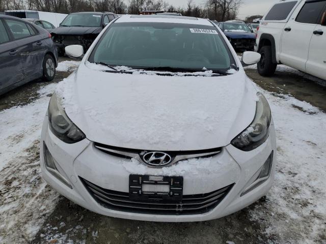 KMHDH4AHXFU229739 - 2015 HYUNDAI ELANTRA SE WHITE photo 5