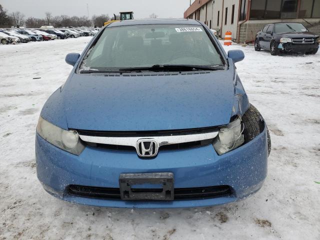 1HGFA16807L089041 - 2007 HONDA CIVIC EX BLUE photo 5