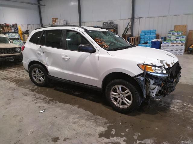 5XYZG3AB3CG152681 - 2012 HYUNDAI SANTA FE GLS WHITE photo 4