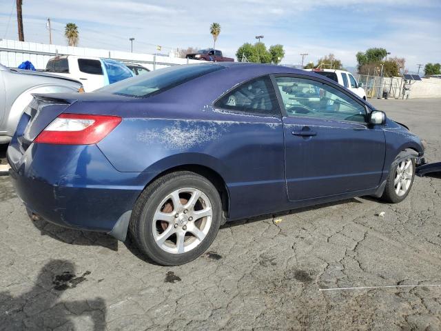 2HGFG12658H561977 - 2008 HONDA CIVIC LX BLUE photo 3