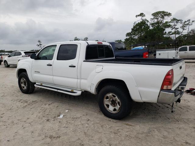 5TEKU72N05Z048037 - 2005 TOYOTA TACOMA DOUBLE CAB PRERUNNER LONG BED WHITE photo 2