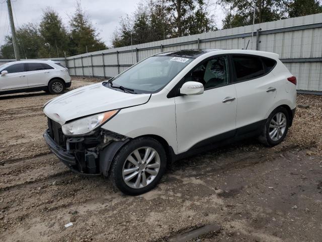 KM8JU3AC8AU060150 - 2010 HYUNDAI TUCSON GLS WHITE photo 1