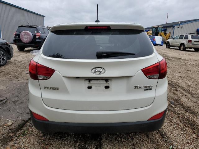 KM8JU3AC8AU060150 - 2010 HYUNDAI TUCSON GLS WHITE photo 6