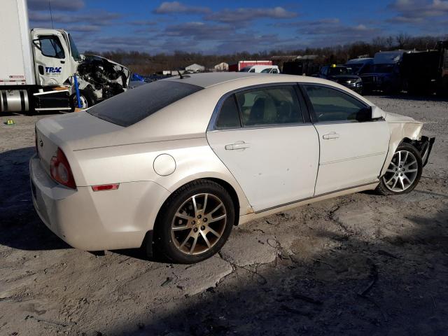 1G1ZE5E11BF367523 - 2011 CHEVROLET MALIBU LTZ WHITE photo 3