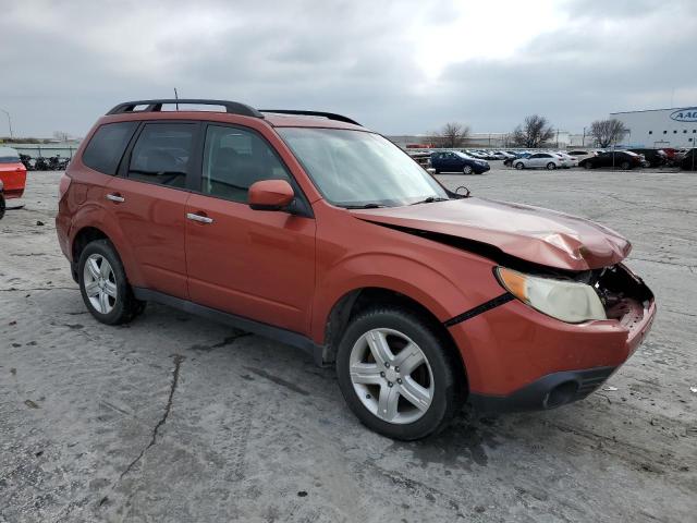 JF2SH6DC6AH728158 - 2010 SUBARU FORESTER 2.5X LIMITED ORANGE photo 4