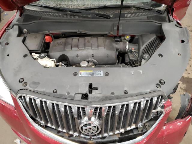 5GAKVCKD9EJ231834 - 2014 BUICK ENCLAVE RED photo 12