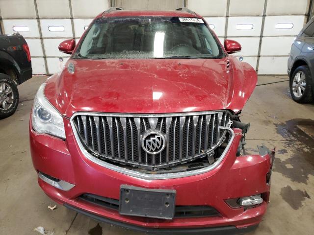 5GAKVCKD9EJ231834 - 2014 BUICK ENCLAVE RED photo 5