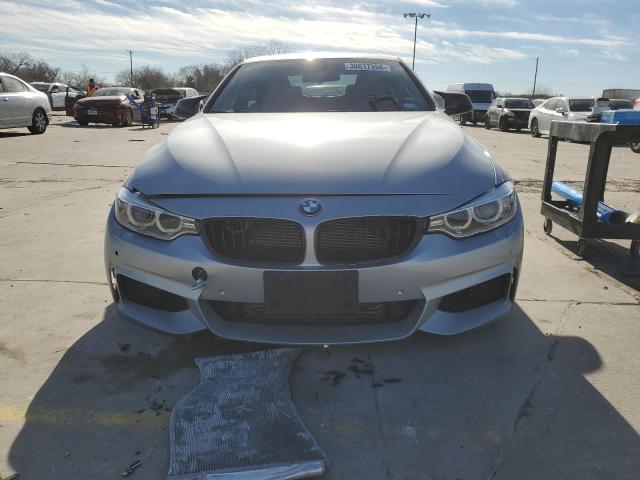 WBA3R5C56FK372959 - 2015 BMW 435 XI SILVER photo 5