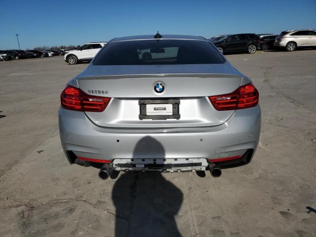 WBA3R5C56FK372959 - 2015 BMW 435 XI SILVER photo 6