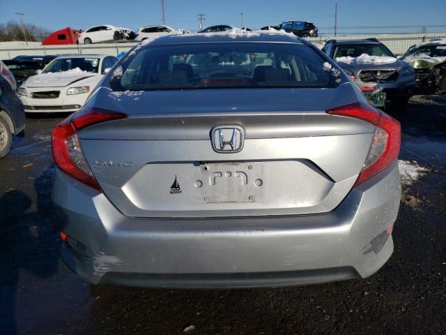 19XFC2E56JE022143 - 2018 HONDA CIVIC LX SILVER photo 6