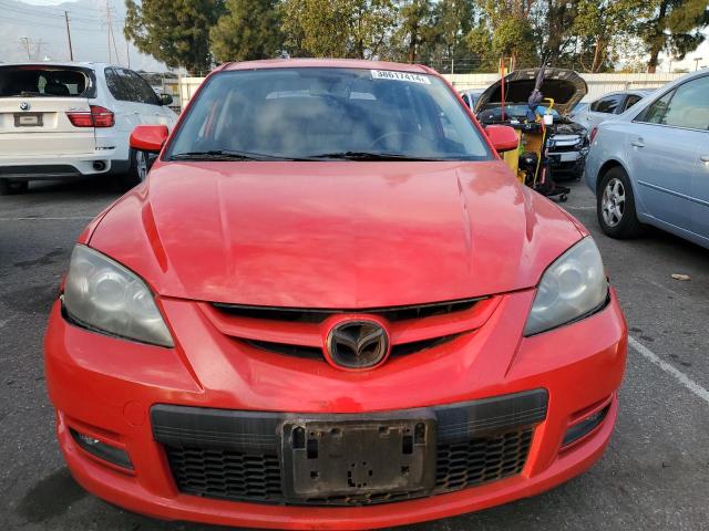 JM1BK34M981807978 - 2008 MAZDA SPEED 3 წითელი ფოტო 5