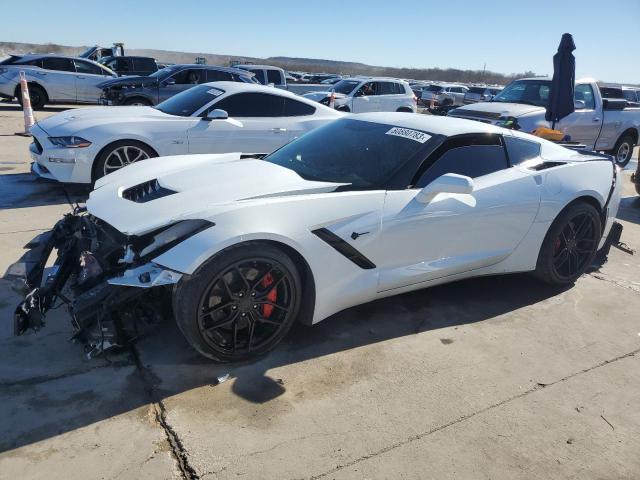 1G1YJ2D79E5123916 - 2014 CHEVROLET CORVETTE STINGRAY Z51 2LT WHITE photo 1