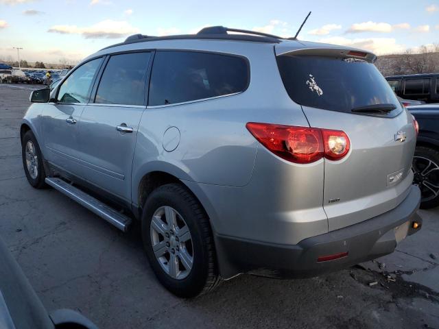 1GNKVJED7CJ150169 - 2012 CHEVROLET TRAVERSE LT SILVER photo 2