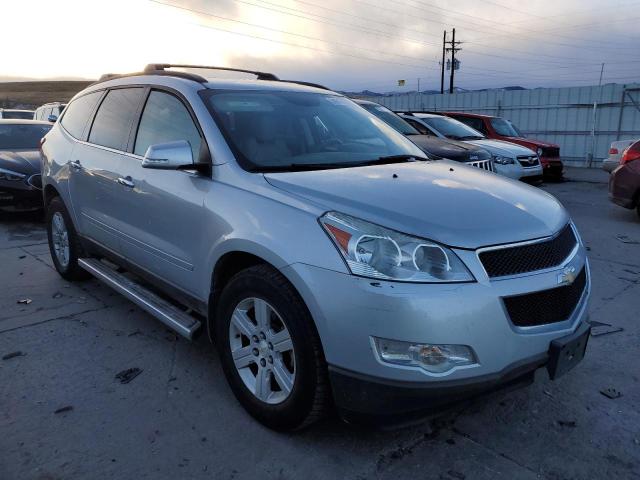 1GNKVJED7CJ150169 - 2012 CHEVROLET TRAVERSE LT SILVER photo 4