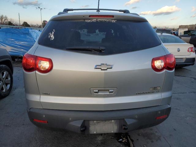 1GNKVJED7CJ150169 - 2012 CHEVROLET TRAVERSE LT SILVER photo 6