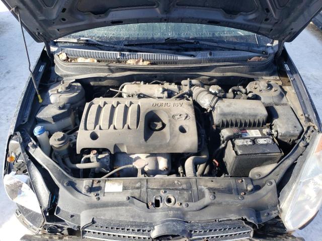 KMHCN46C79U328976 - 2009 HYUNDAI ACCENT GLS GRAY photo 11