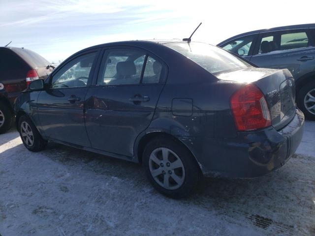 KMHCN46C79U328976 - 2009 HYUNDAI ACCENT GLS GRAY photo 2