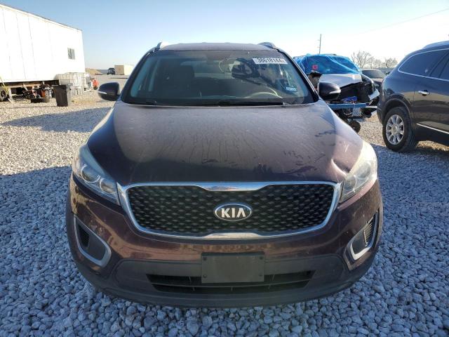 5XYPG4A52GG003644 - 2016 KIA SORENTO LX MAROON photo 5