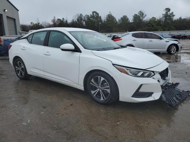 3N1AB8CV9LY255313 - 2020 NISSAN SENTRA SV WHITE photo 4