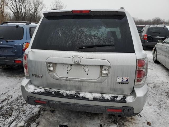 5FNYF18278B046645 - 2008 HONDA PILOT VP SILVER photo 6