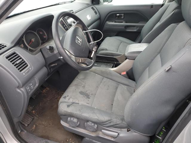 5FNYF18278B046645 - 2008 HONDA PILOT VP SILVER photo 7