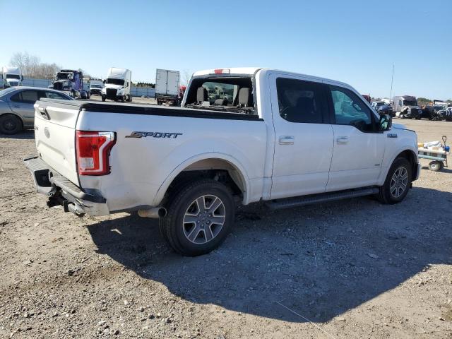 1FTEW1CG9HKD07329 - 2017 FORD F150 SUPERCREW WHITE photo 3