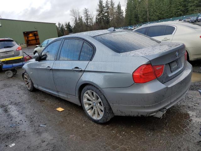 WBAPH5G57BNM84502 - 2011 BMW 328 I SULEV GRAY photo 2