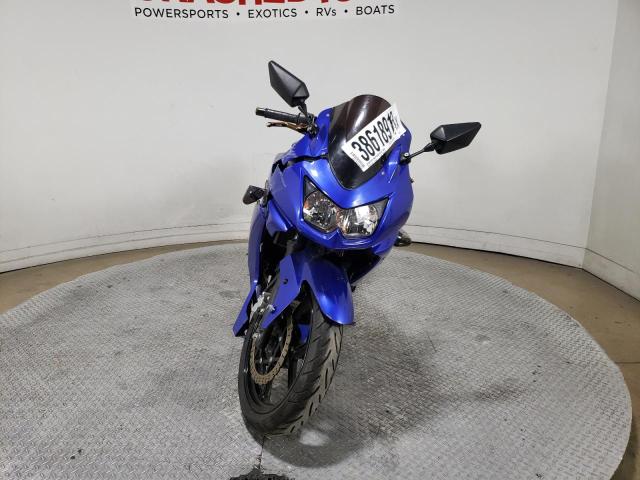 JKAEXMJ169DA32387 - 2009 KAWASAKI EX250 J BLUE photo 2