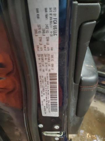 1C4RJFLT1JC370810 - 2018 JEEP GRAND CHER TRAILHAWK 蓝色 照片 14